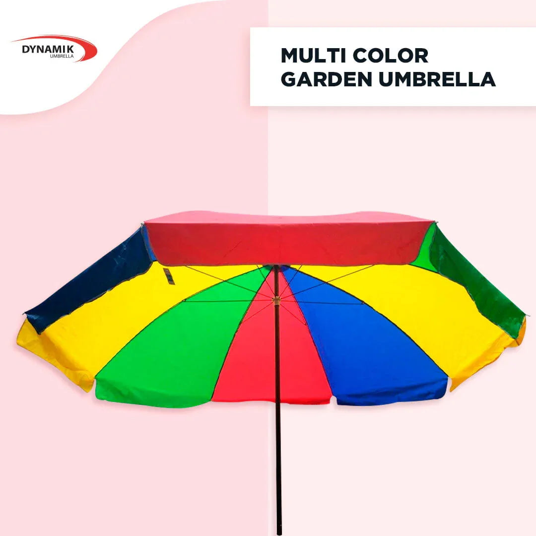 Multi Color Garden Outdoor Umbrella - Classic Umbrella