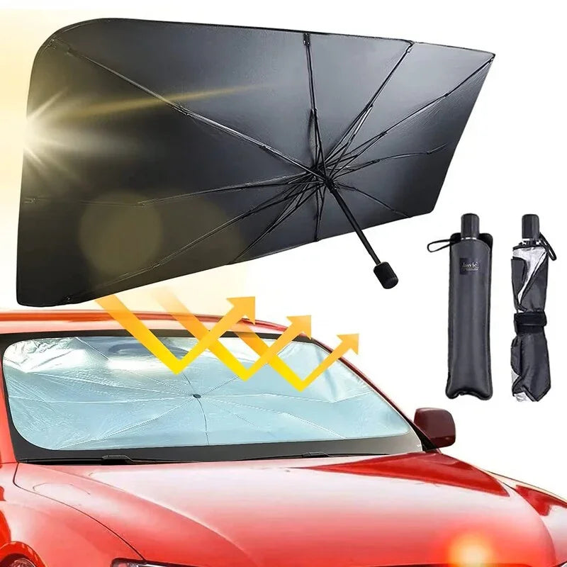 3Fold Car Windshield Sunshade Umbrella - Classic Umbrella