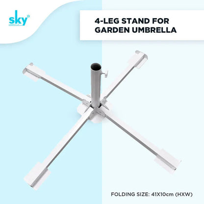 4-Leg Stand for Garden Outdoor Umbrella - Classic Umbrella