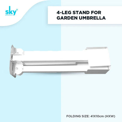 4-Leg Stand for Garden Outdoor Umbrella - Classic Umbrella