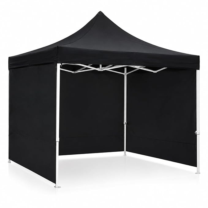 10x10 ft Gazebo Tent with Side Walls - Multipurpose Outdoor Canopy for Events, Parties & Camping