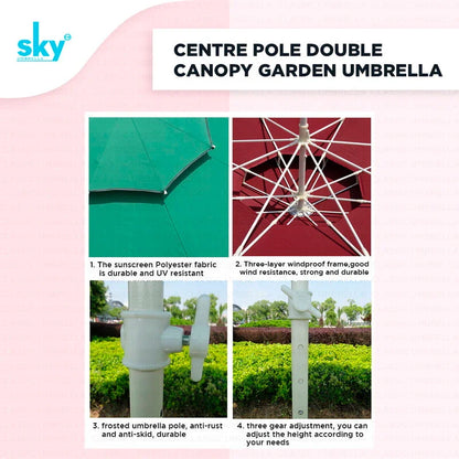 Centerpole Garden Umbrella on Rent - Classic Umbrella