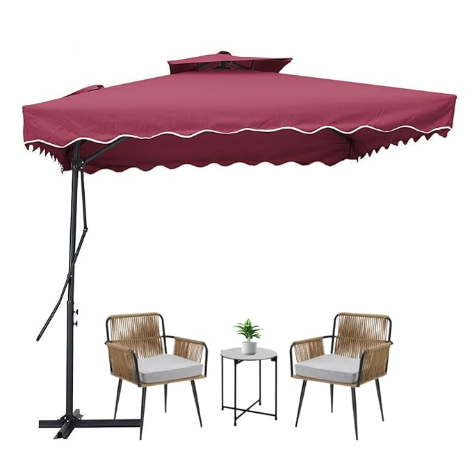 Sidepole Outdoor Cafe Umbrella On Rent - Classic Umbrella