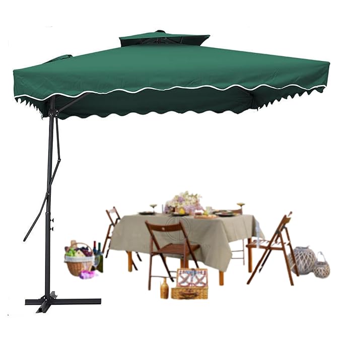 Sidepole Outdoor Cafe Umbrella On Rent