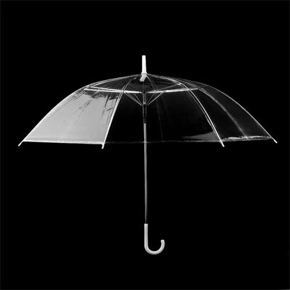 Transparent Clear Umbrella Open View - Sky Umbrella