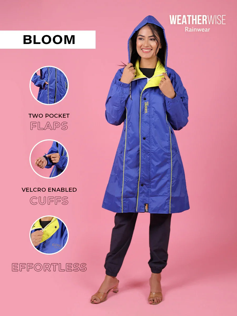 Bloom Diva Raincoat - WeatherWise Brand - Classic Umbrella