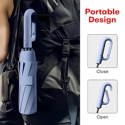 Compact 3Fold Travel Umbrella - Classic Umbrella