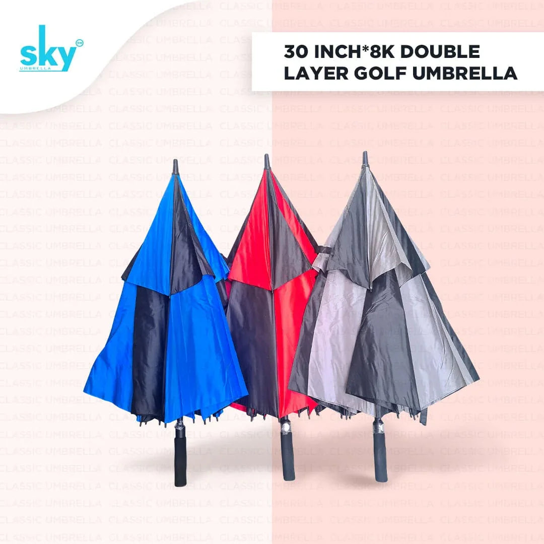 Double Layer Golf Umbrella - Classic Umbrella