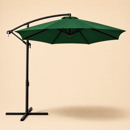 Round shape Side Pole Patio Umbrella