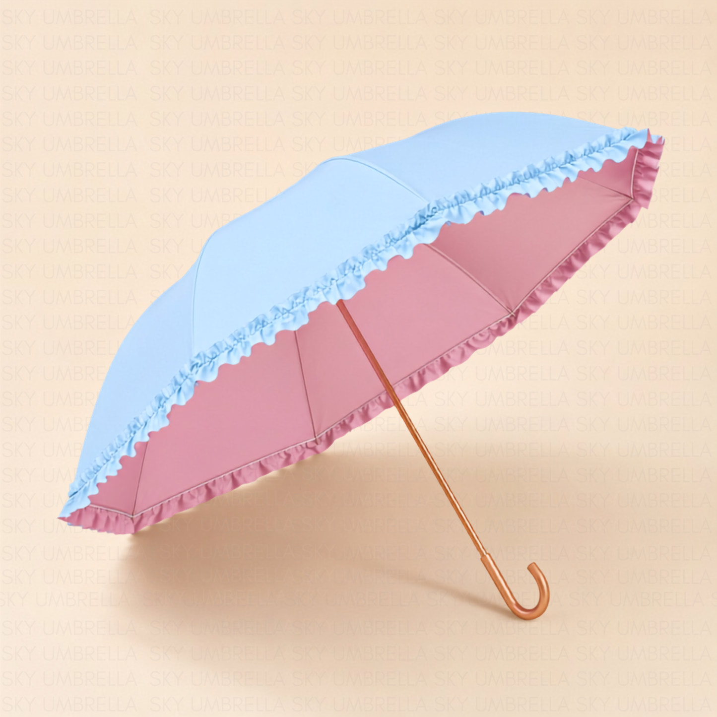 3 Fold Bag Frill Umbrella