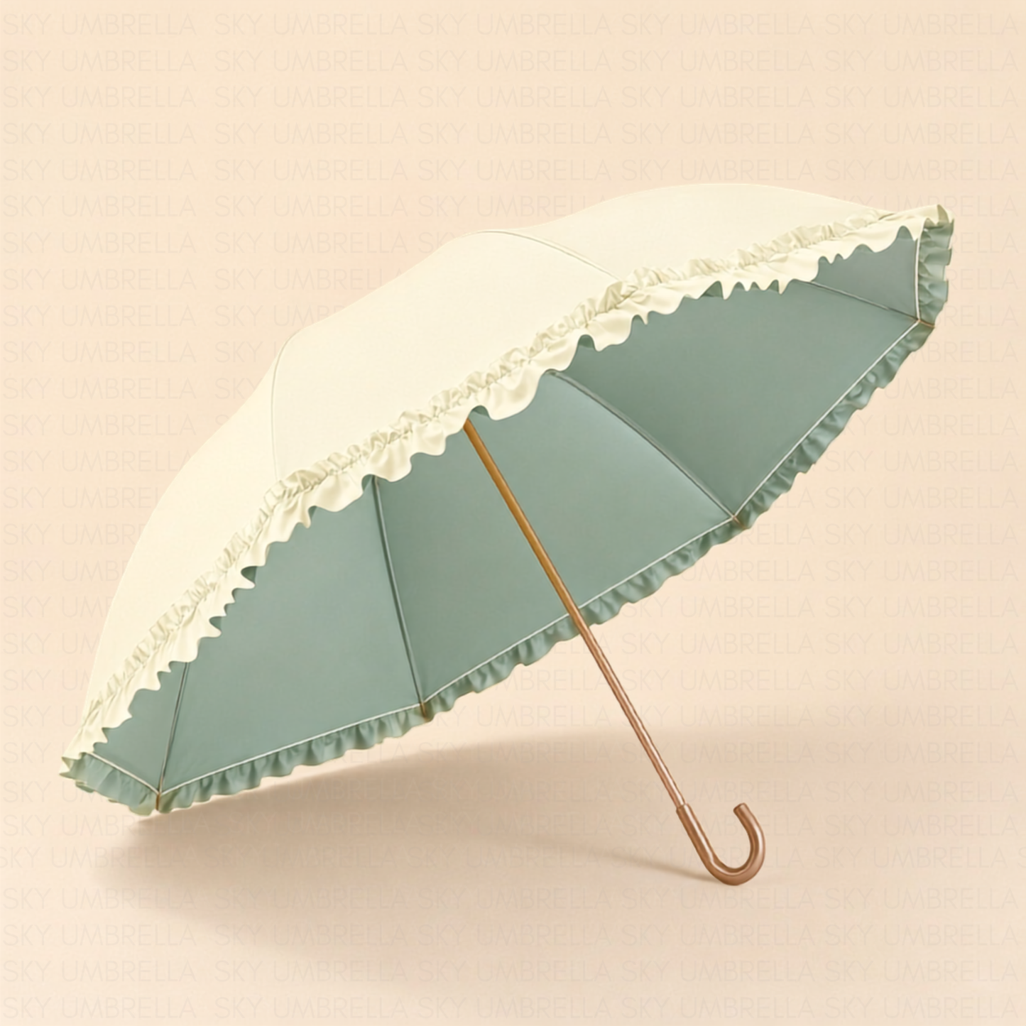 3 Fold Bag Frill Umbrella