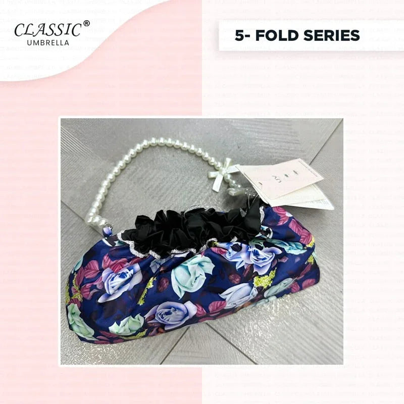 Premium Printed Bag 5Fold Classic Umbrella - Classic Umbrella