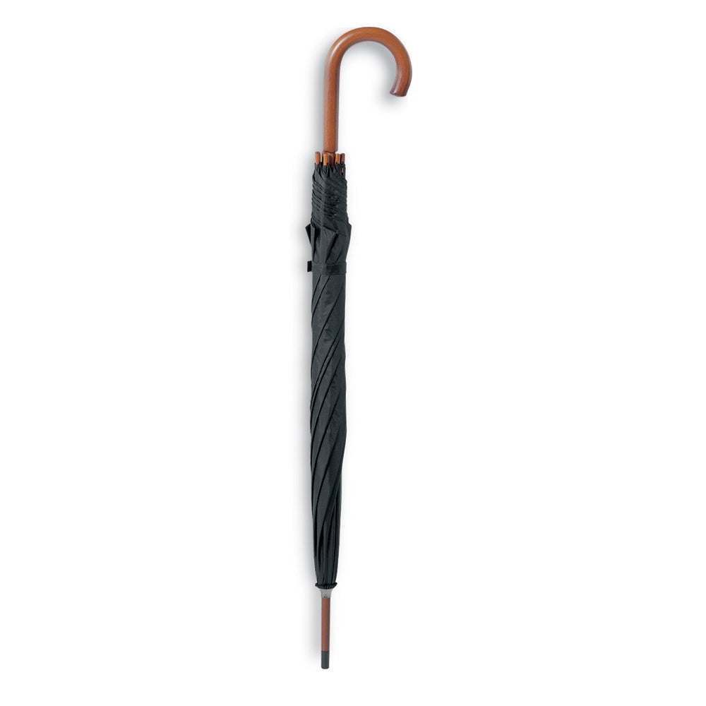 Promotional Black Wooden Handle Umbrella  Sky Umbrella
