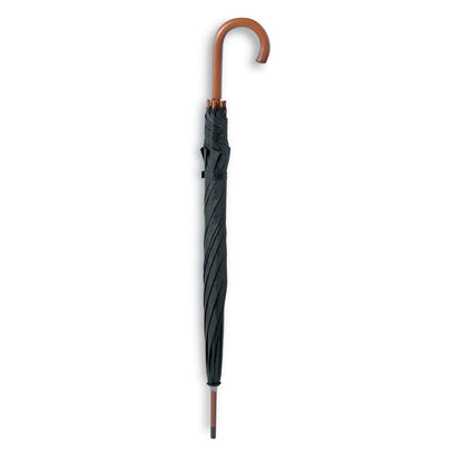 Promotional Black Wooden Handle Umbrella  Sky Umbrella