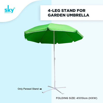 4-Leg Stand for Garden Outdoor Umbrella - Classic Umbrella